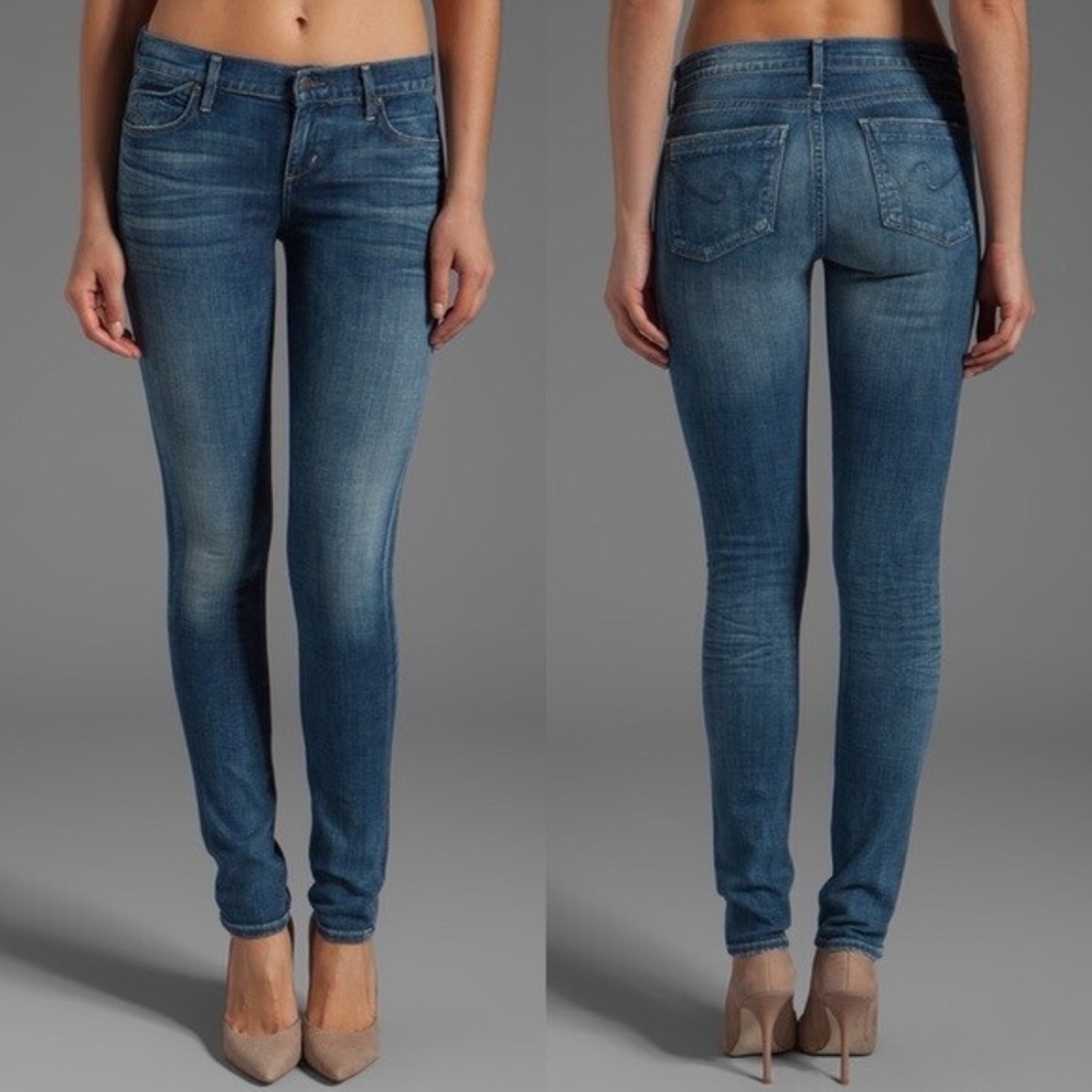 Citizens of Humanity Avedon Low-Rise Skinny Jeans